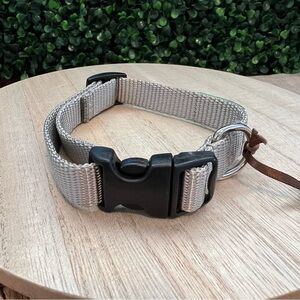 NWT Mimi Green Small Adjustable Collar | Slate grey | 9” - 12” | Nylon